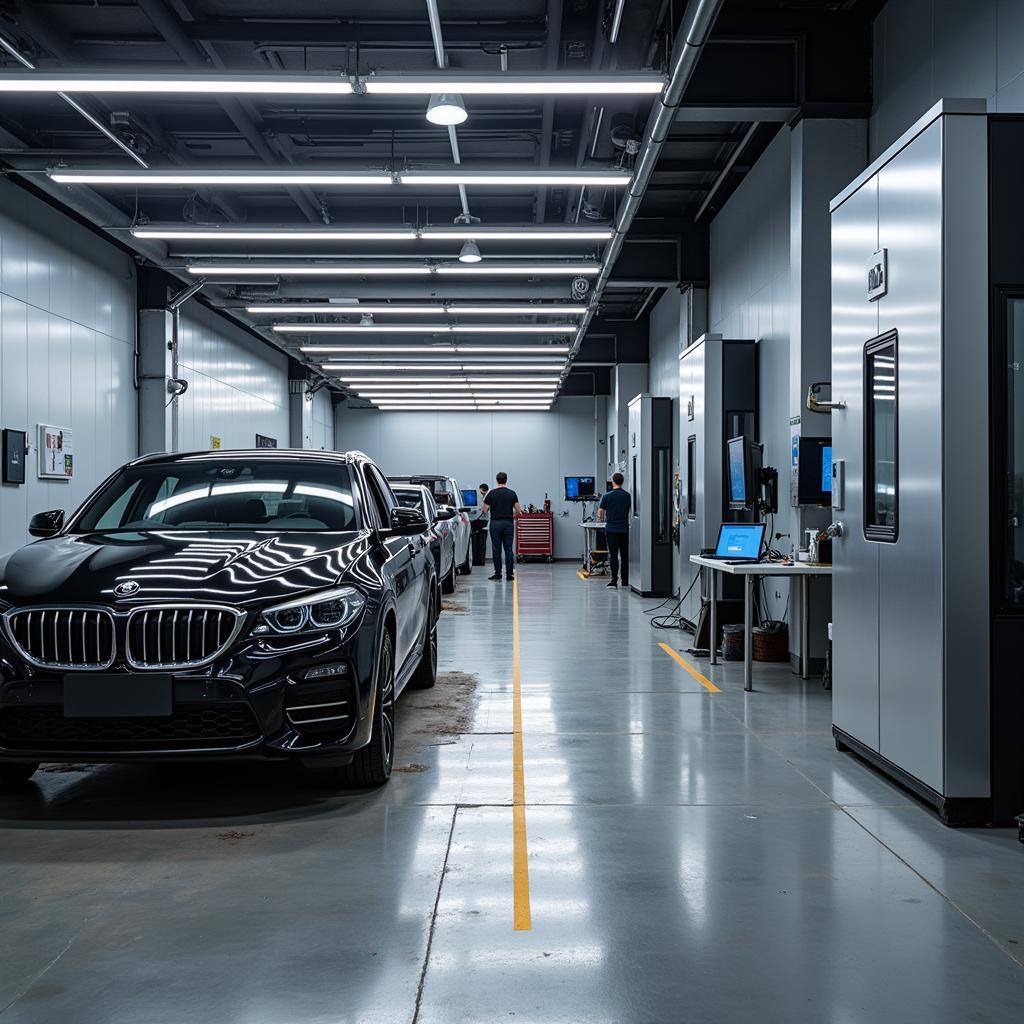 Modern Car Repair Equipment in Footscray