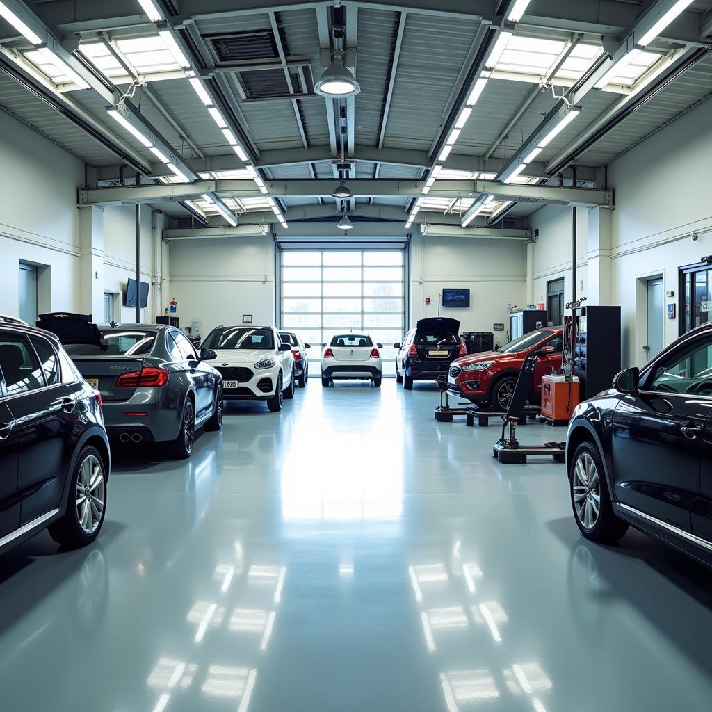 Modern Car Repair Workshop in Sussex Equipped for Diagnostics