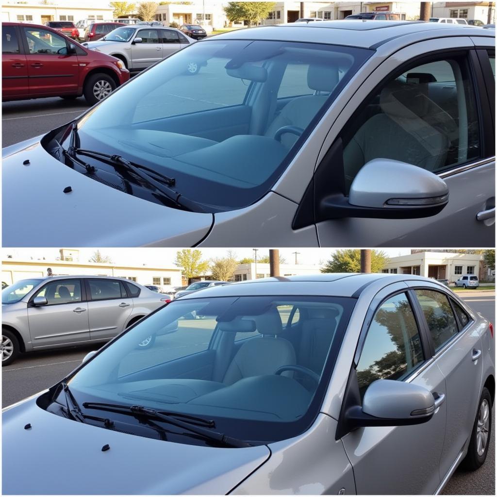 Completed Montrose Car Window Replacement