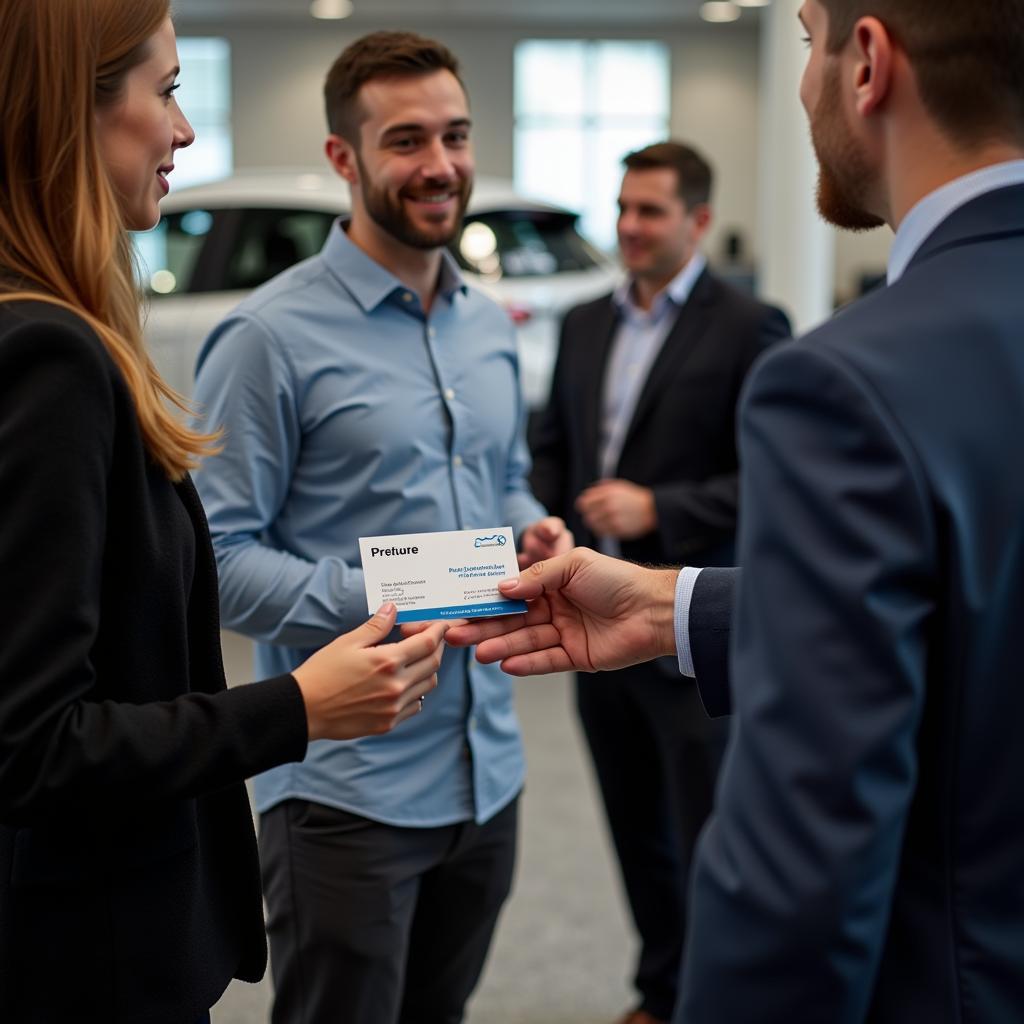 Networking with a Car Diagnostic and Key Programming Business Card