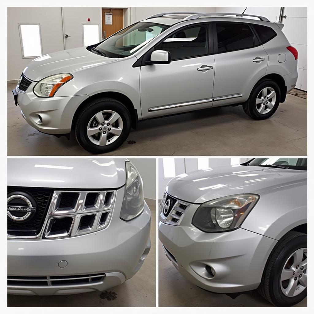 Nissan Rogue Professional Paint Repair Process