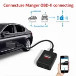 OBD-II Adapter Connected to Car