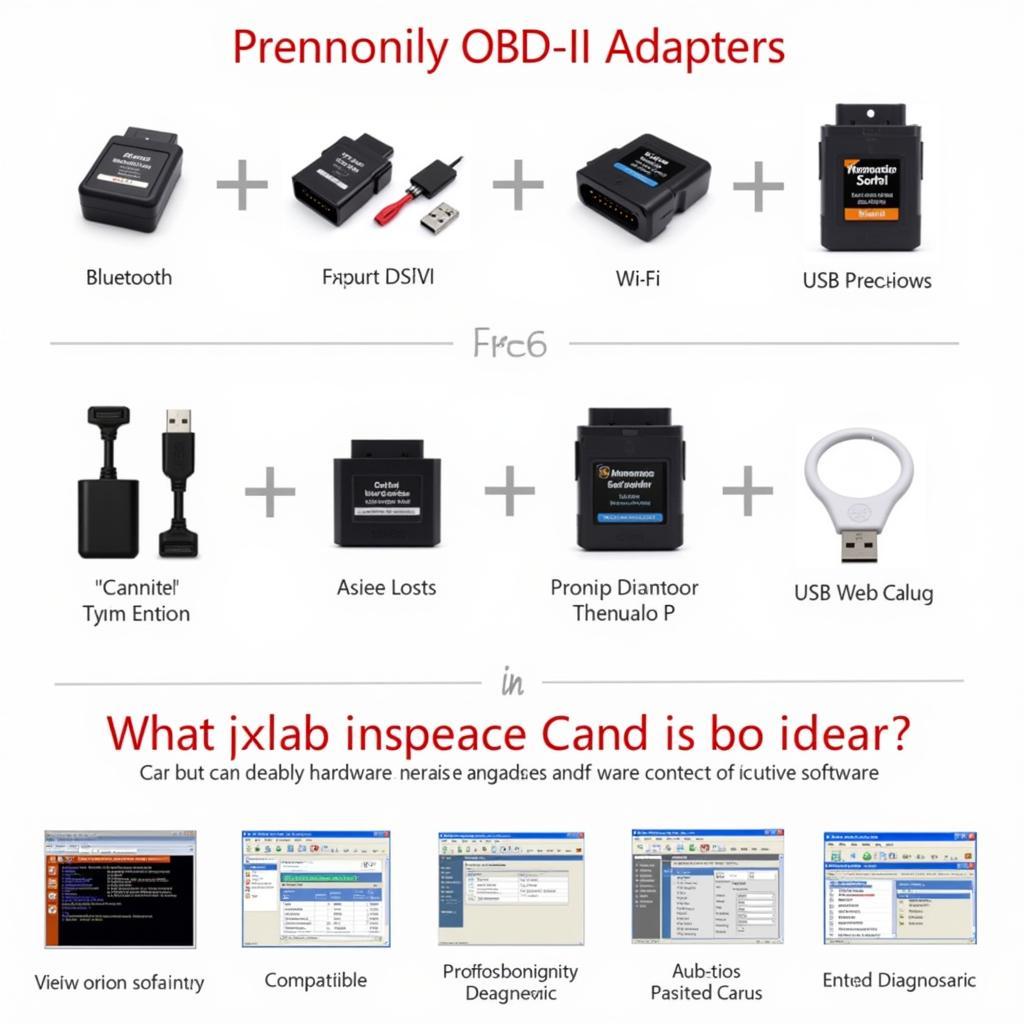 OBD-II Adapters and Diagnostic Software