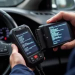 OBD-II Scan Process in a Modern Car