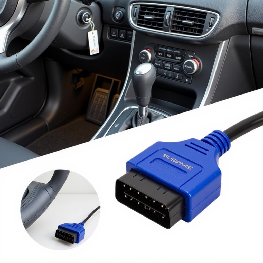 OBD2 Connector Location in a Car