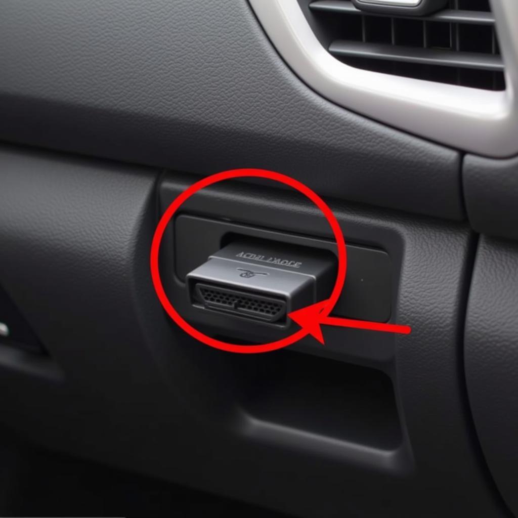 Locating the OBD-II Port in a Honda CRV