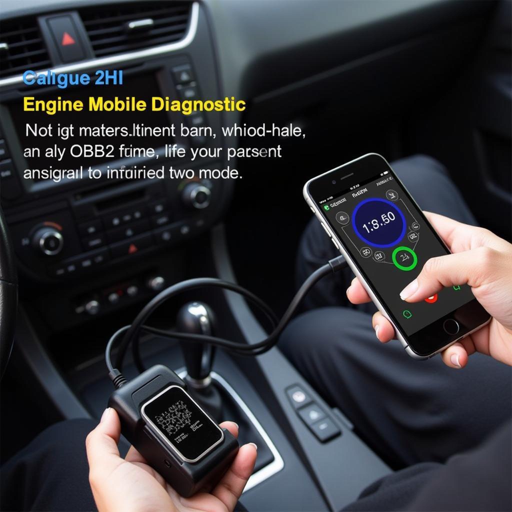 OBD2 Software on Mobile Device