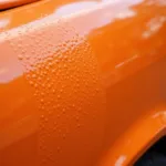 Orange Peel Effect on Car Paint Repair