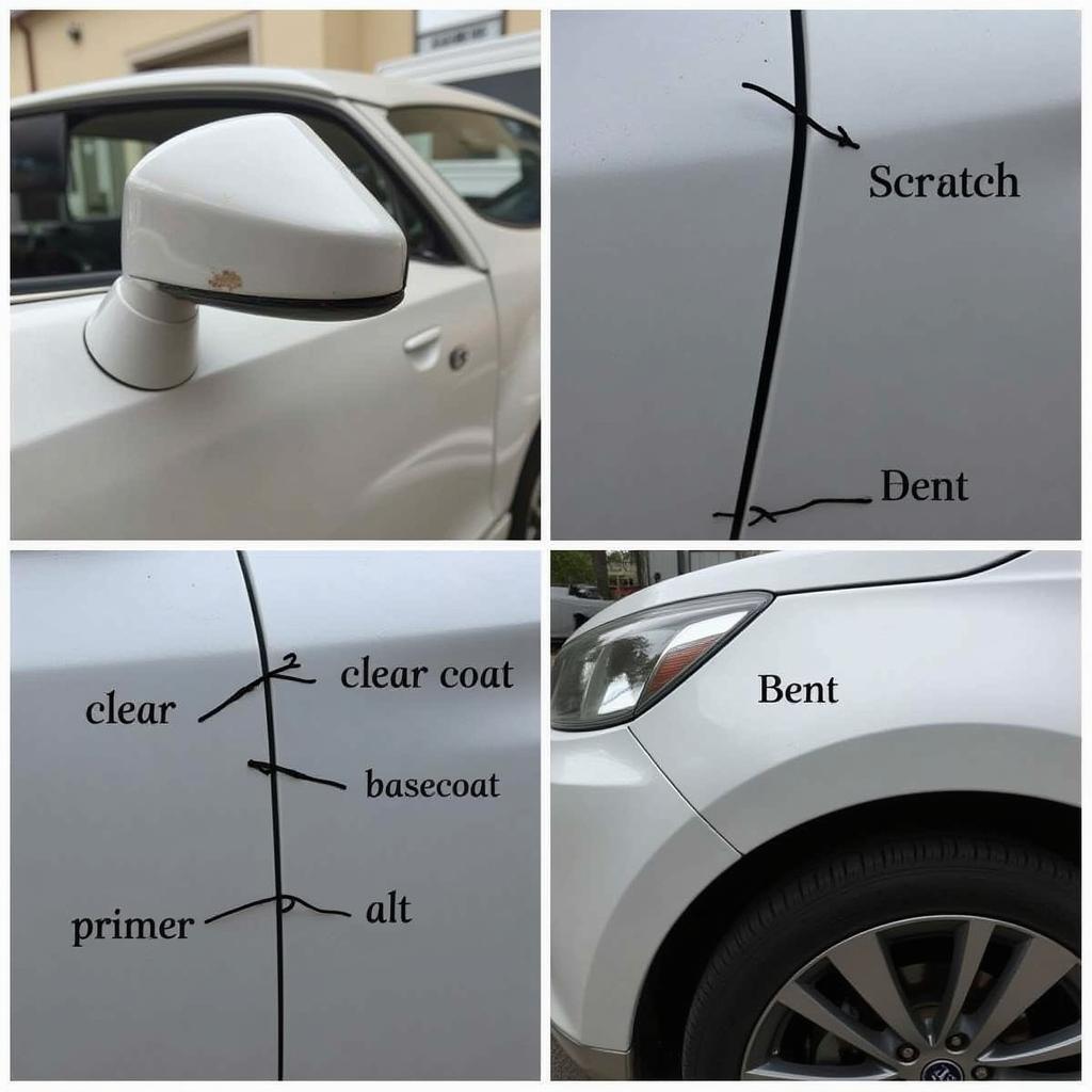 Assessing Car Paint Damage in Oviedo