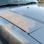 Example of Oxidised Car Paint