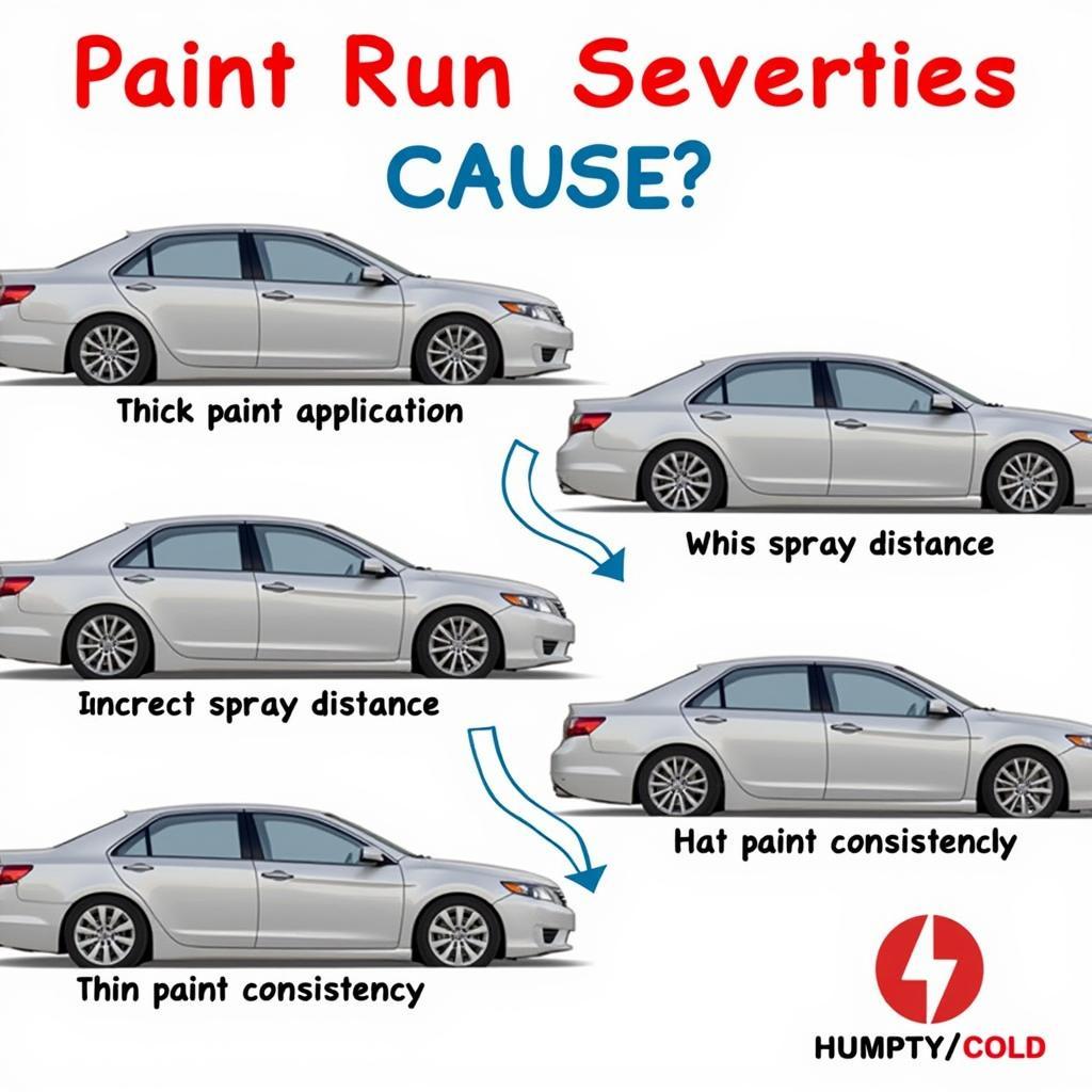 Identifying Paint Run Causes on a Car