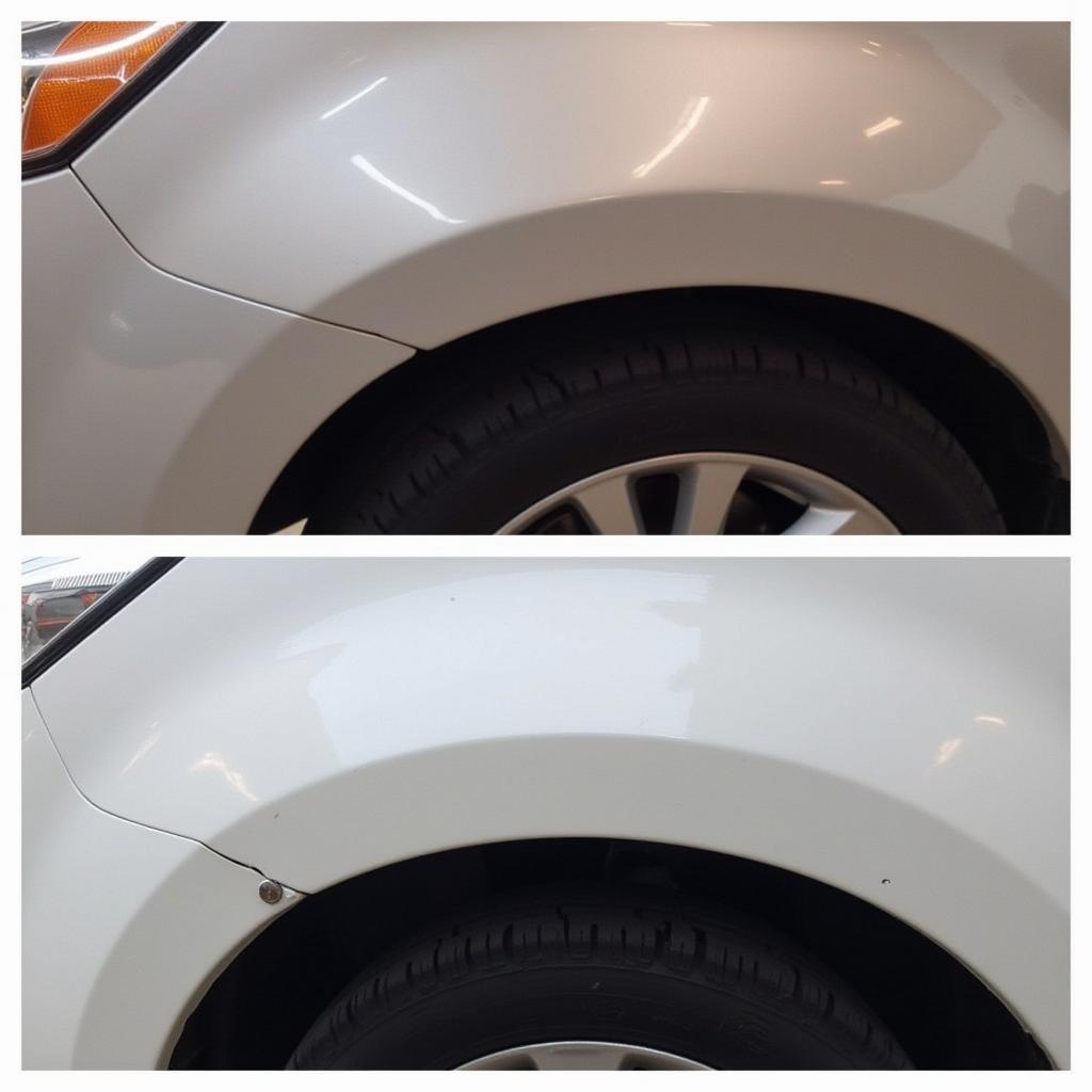 Painting and Finishing a Repaired Car Bumper Crack