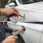 Paintless Dent Removal Process