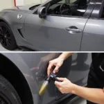 Paintless Dent Repair Process