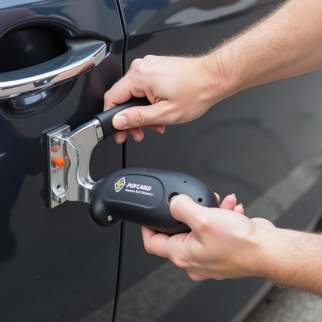 PDR Process on a Car Door