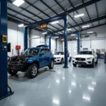 Pershore Car Body Repair Shop with Modern Equipment