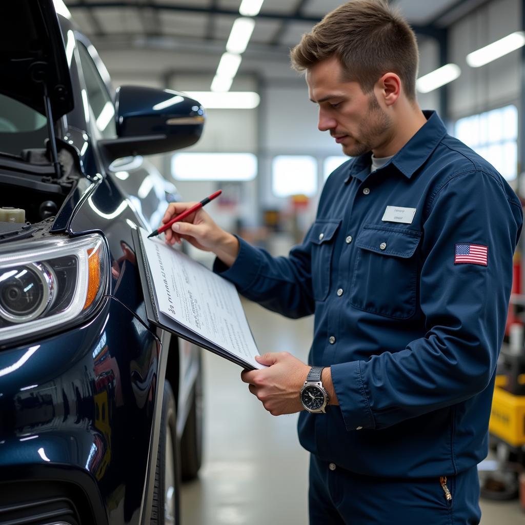 Car Body Repair Quality Control in Plymouth