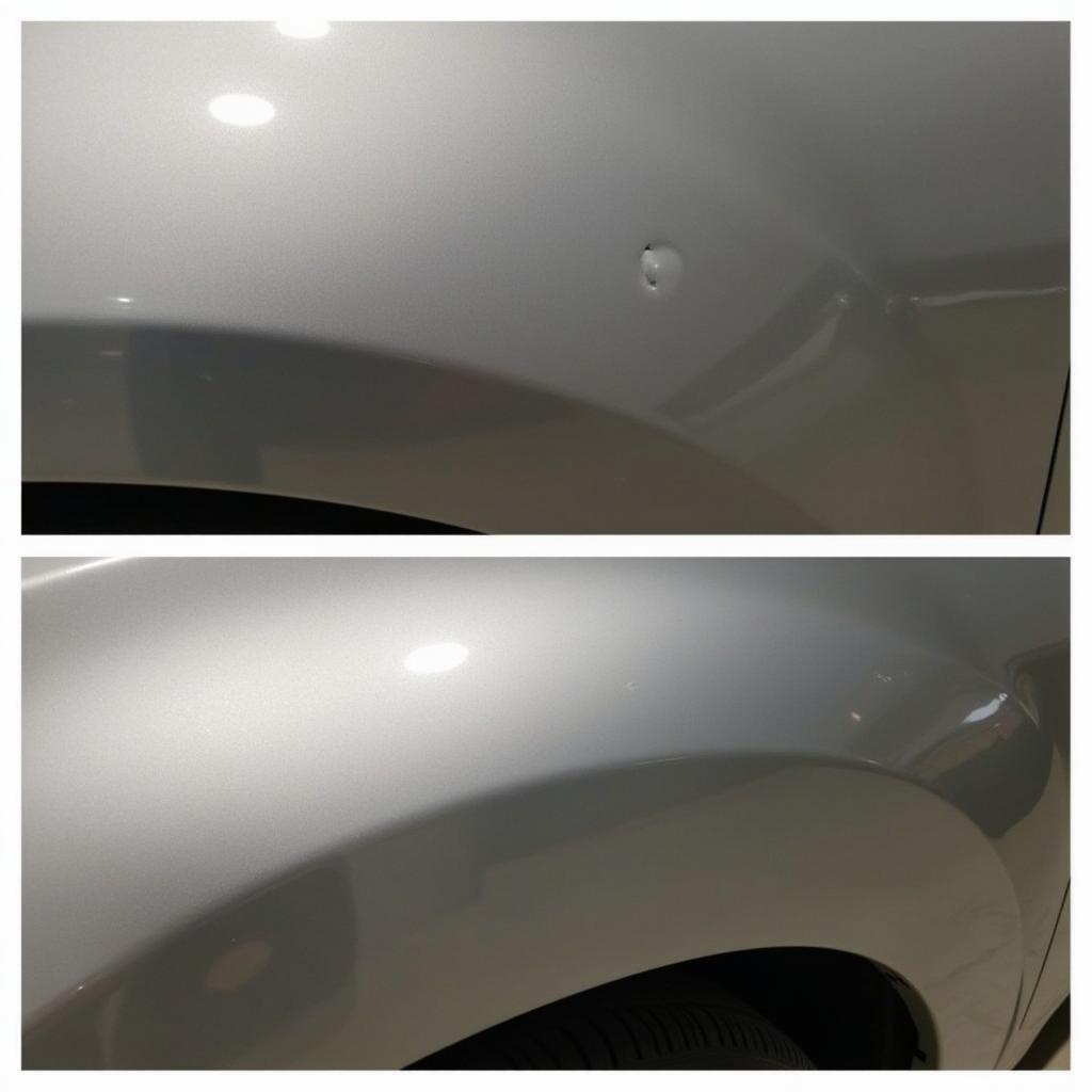 Polished Car After Chip Repair