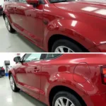 Polished Car After Paint Repair