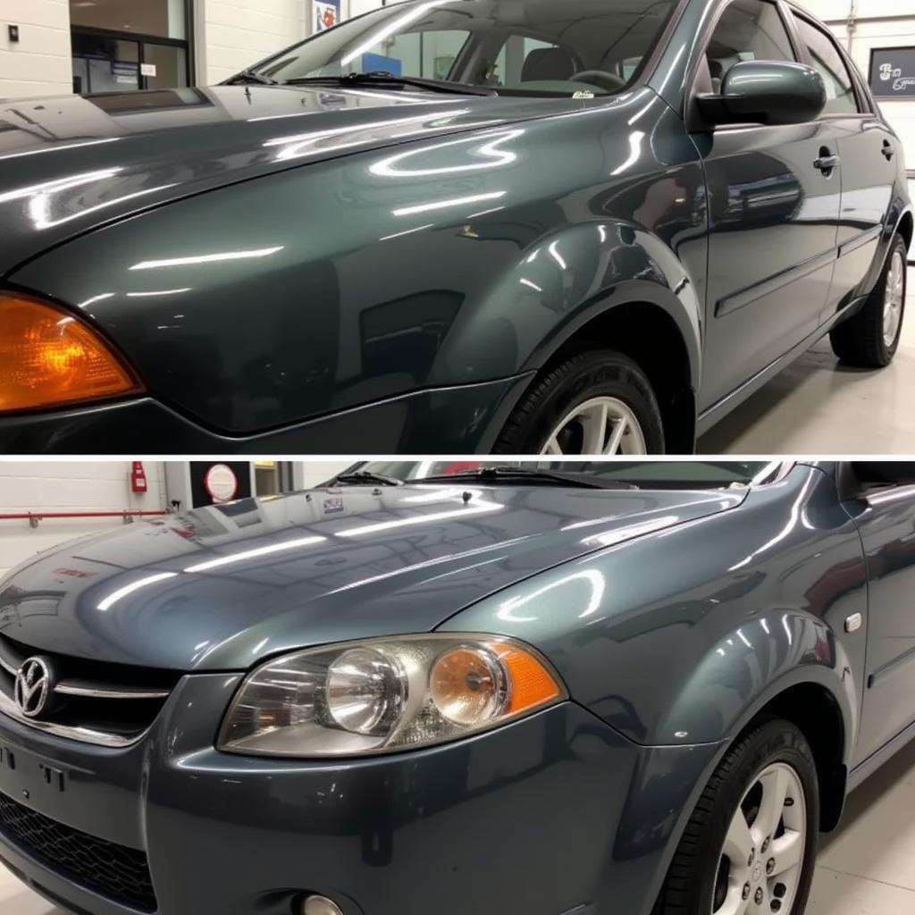 Polished Car After Paint Repair