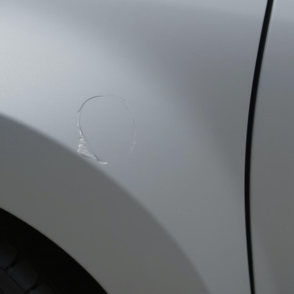 Flawless Car Paint After Chip Repair