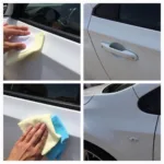 Polishing Car Paint Chip Repair