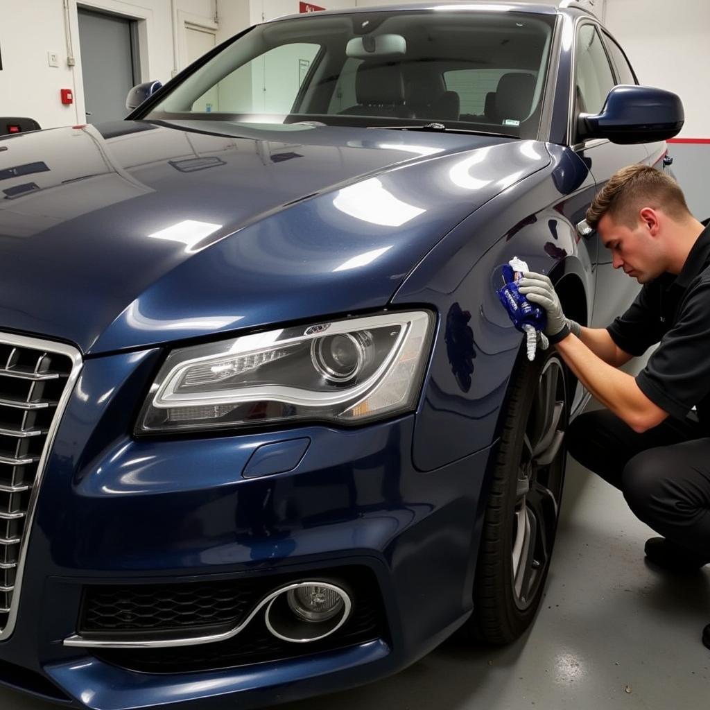 Post-Repair Audi Maintenance in Exeter