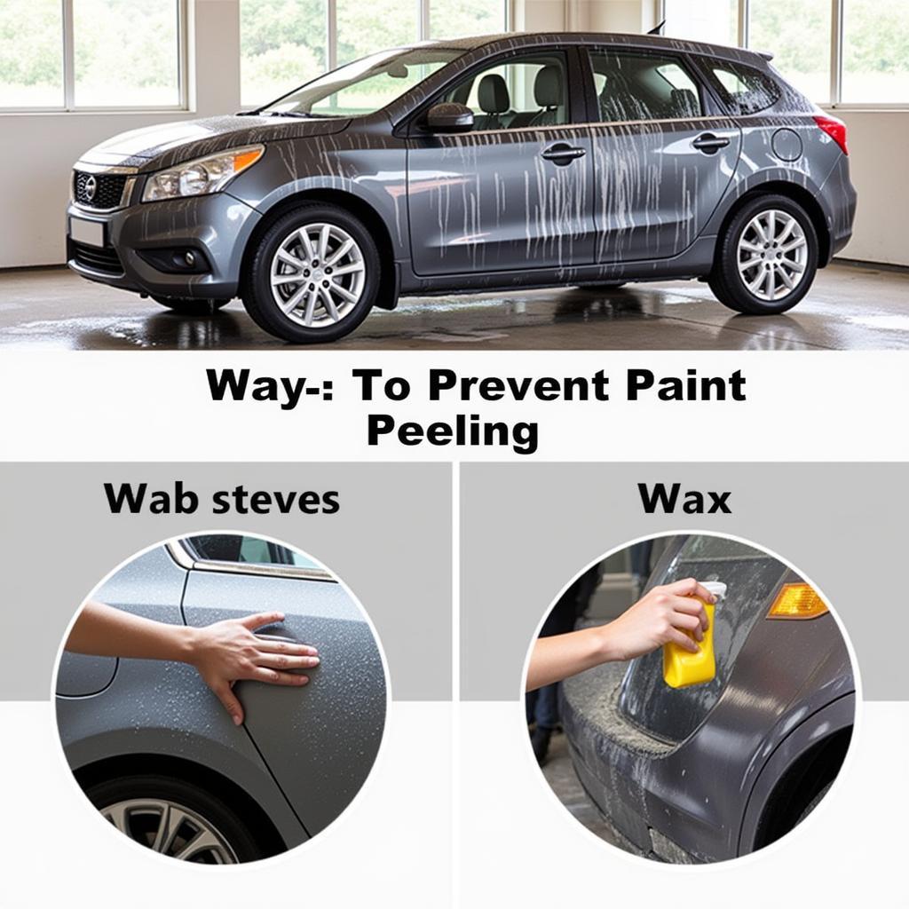 Tips for preventing car paint peeling