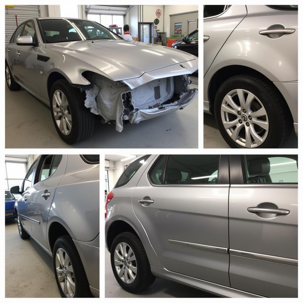 Professional Car Body Repair Process in Leicester