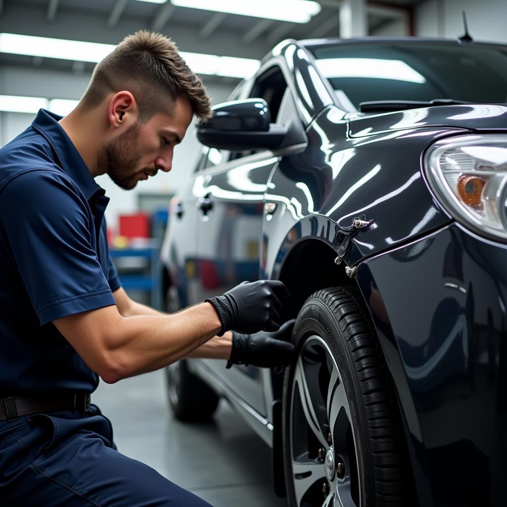 Professional Car Body Scrape Repair