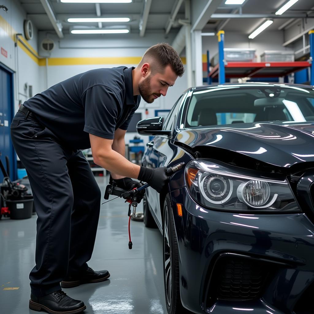 Professional Car Body Scratch Repair in Surrey