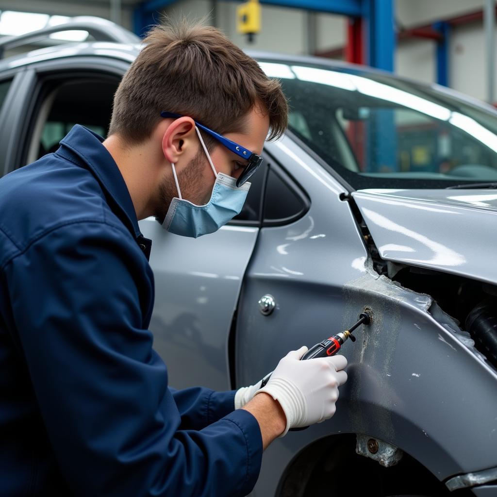 Expert Car Bodywork Repair Technician in Codicote