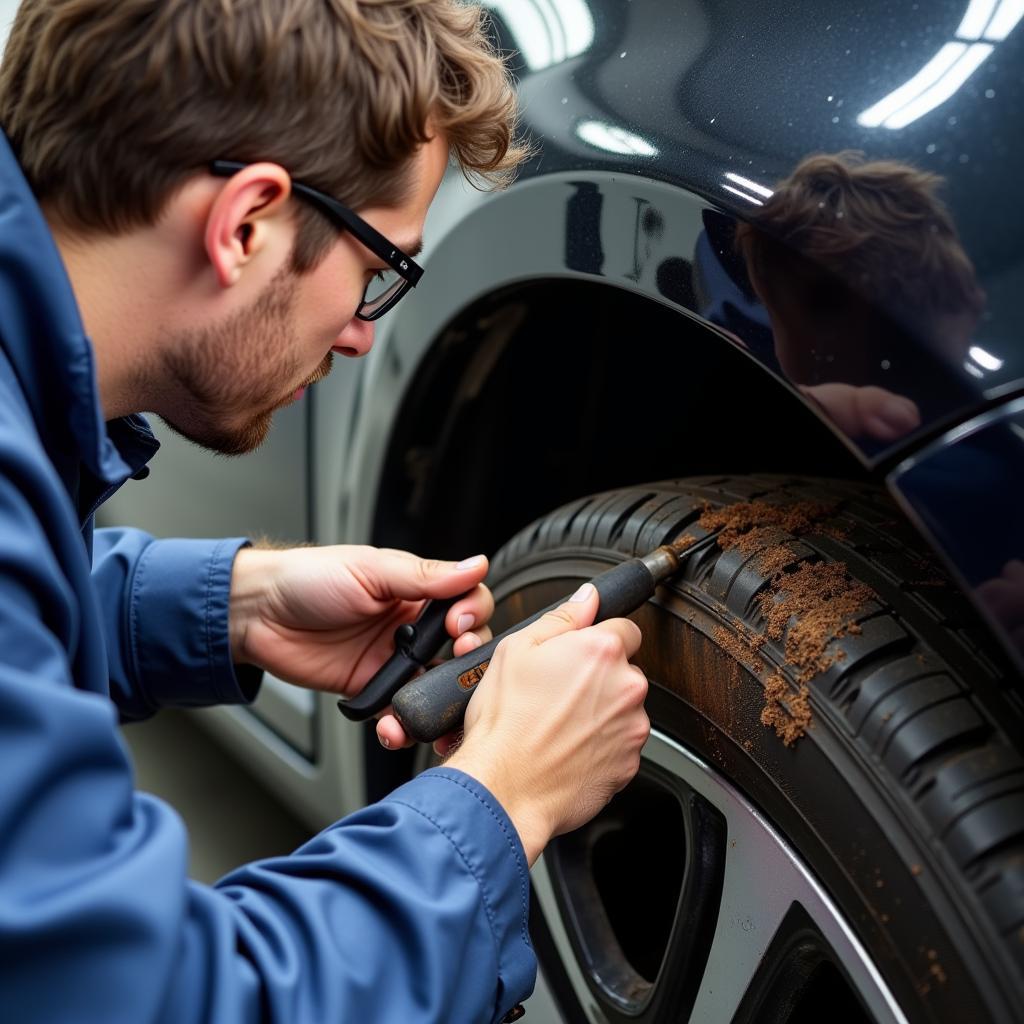 Professional Car Bodywork Rust Repair