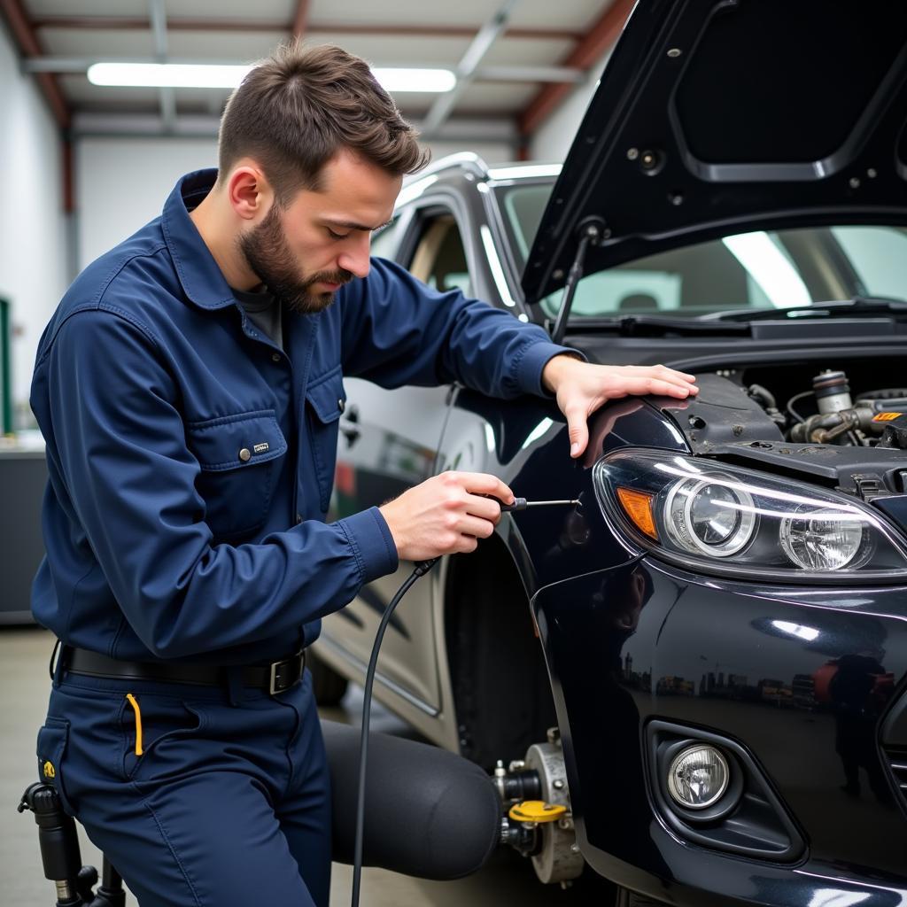 Professional Car Bumper Repair