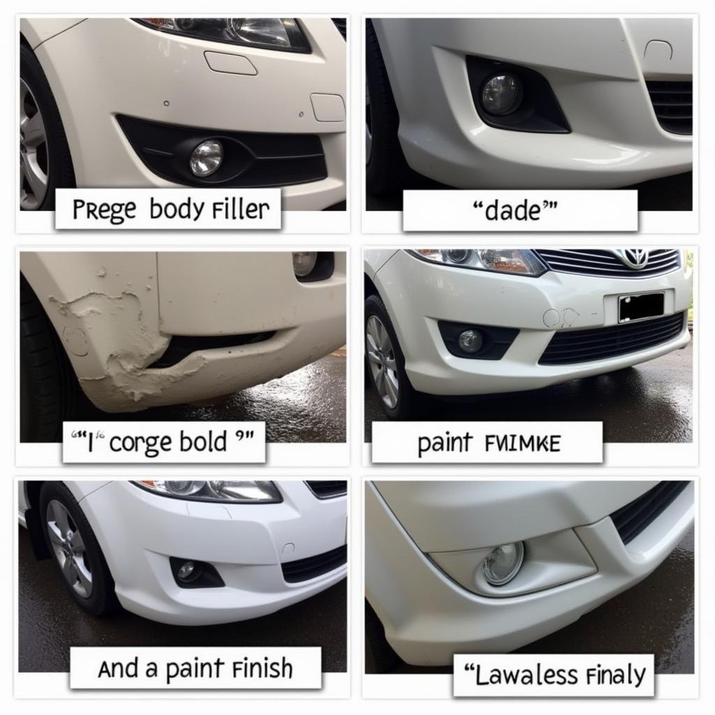 Professional Car Bumper Repair Process in Bromley