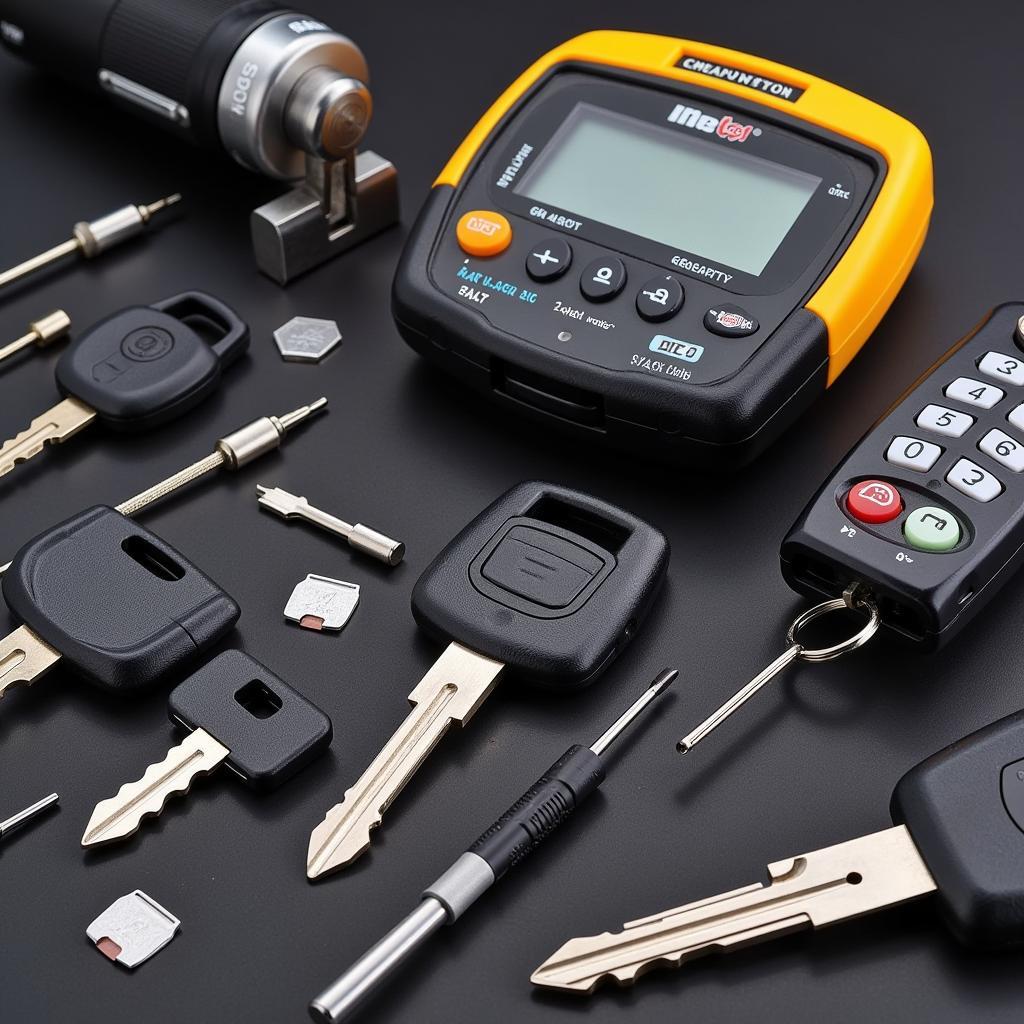 Professional Car Key Repair Tools