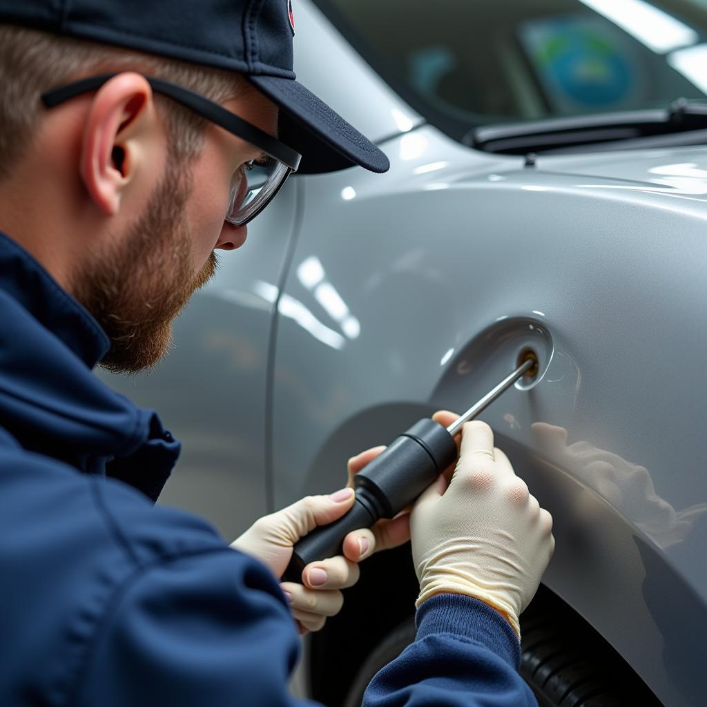 Professional Car Paint Chip Inspection