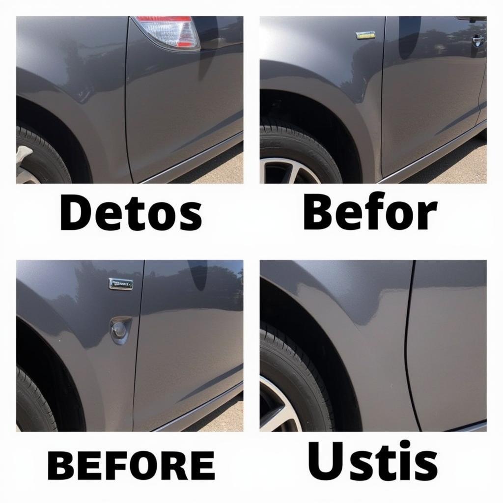 Professional Car Paint Chip Repair Process in Calgary