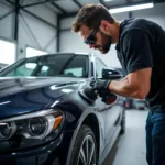 Professional Car Paint Repair Process