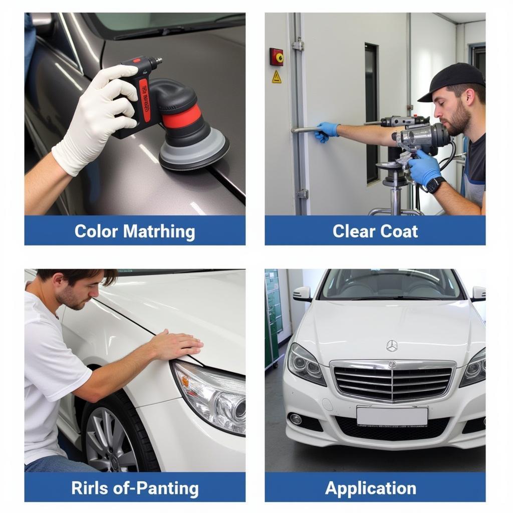 Professional Car Paint Repair Process: Tools and Techniques