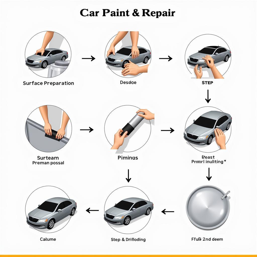 Professional Car Paint Repair Process in Jeffersonville, IN