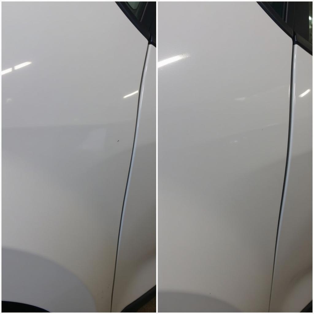 Tips for achieving a professional car paint repair using a kit