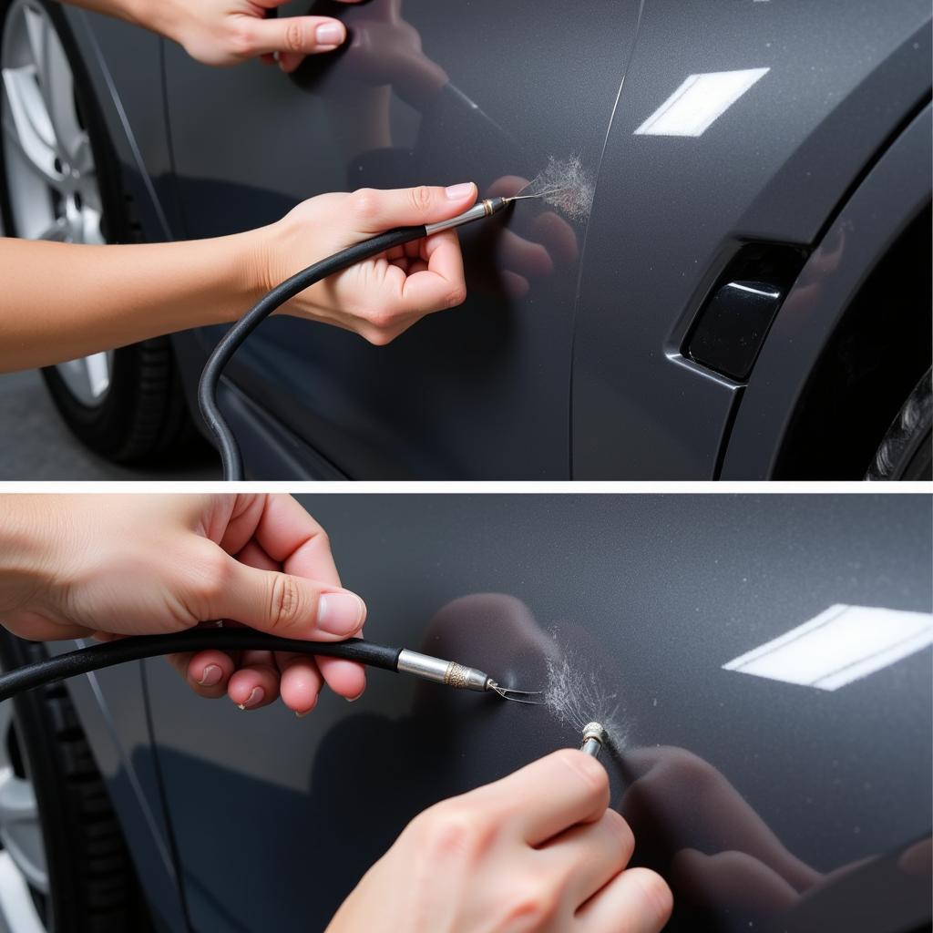 Professional Car Paint Scratch Repair