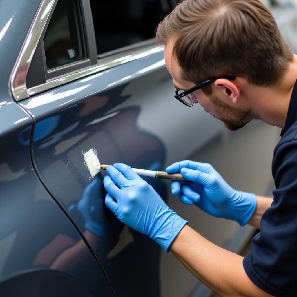 Professional Car Paint Scratch Repair