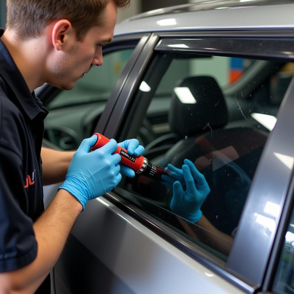 Professional Car Window Repair for Deep Scratches