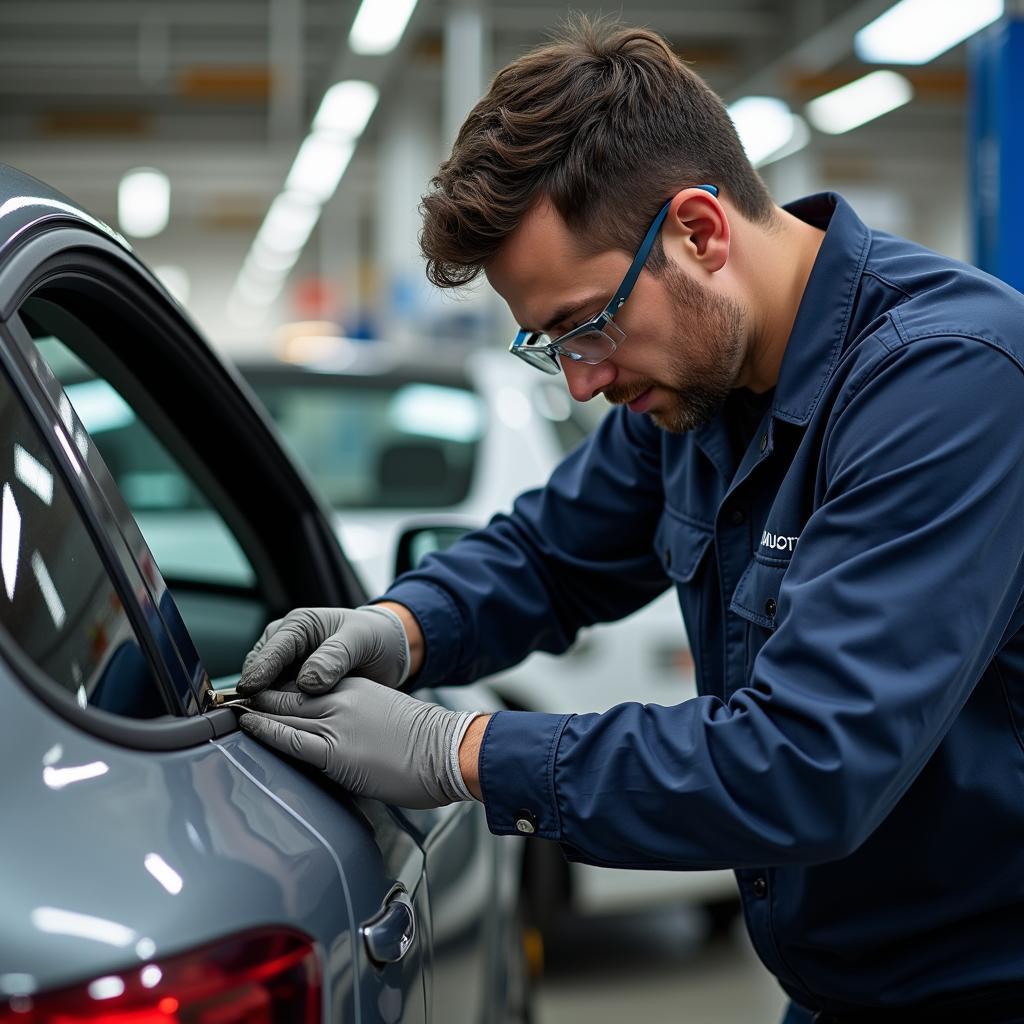 Professional Car Window Trim Repair