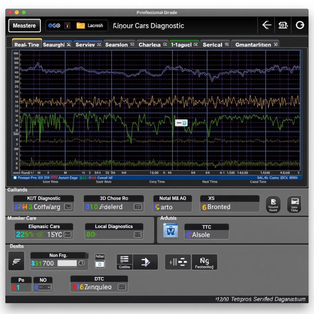 Professional-Grade Car Diagnostic Software Interface