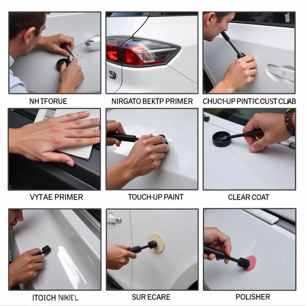 Professional Paint Chip Repair Process