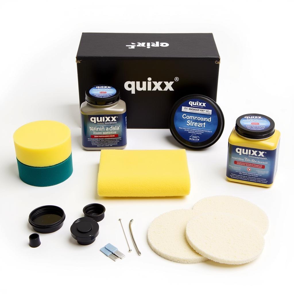 Quixx Car Repair Kit Contents