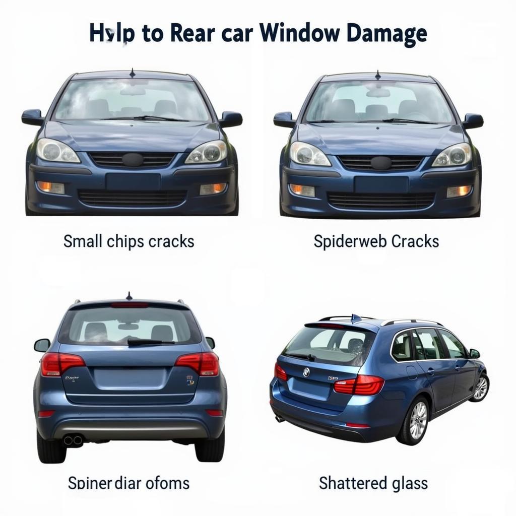 Types of Rear Car Window Damage